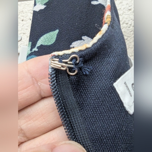 Love Riche Small Floral Sleeveless Dress Lattice Sides - Picture 8 of 14